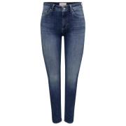 Flatterende Skinny Jeans voor Vrouwen Only , Blue , Dames