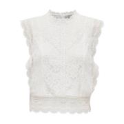 Only Top zonder mouw Only , White , Dames