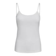 Love Singlet Top Only , White , Dames