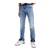 Straight Jeans Tommy Jeans , Blue , Heren