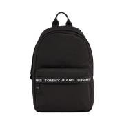 Stijlvolle en praktische herenrugzak Tommy Jeans , Black , Unisex