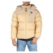 Gewatteerde fluwelen pufferjas Tommy Jeans , Beige , Heren