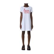 Maxi Dresses Love Moschino , White , Dames