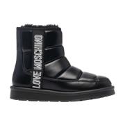 Winter Enkellaarzen Love Moschino , Black , Dames