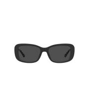 Vierkante zonnebril voor vrouwen Love Moschino , Black , Dames