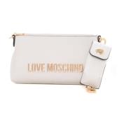 Small bag Love Moschino , White , Dames