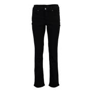 Melanie Dames Fit Jeans MAC , Black , Dames