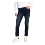 Donkerblauwe Denim Skinny Jeans MAC , Blue , Dames