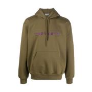 Katoenen Hoodie Carhartt Wip , Green , Heren