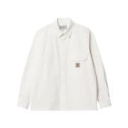 Light Jackets Carhartt Wip , White , Heren