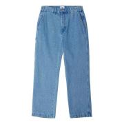 Relaxed Fit Carpenter Denim Jeans Obey , Blue , Heren