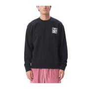 Sweatshirts Obey , Black , Heren