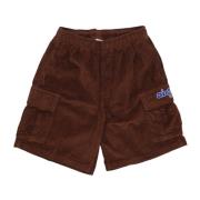 Casual Shorts Obey , Brown , Heren