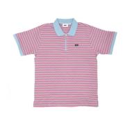 Polo Shirt Obey , Pink , Heren