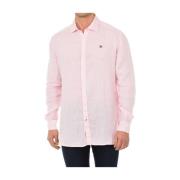 Shirts Napapijri , Pink , Heren