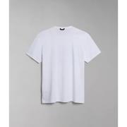 T-Shirts Napapijri , White , Heren