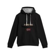 Hoodies Napapijri , Black , Heren