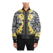 Abstract Multikleur Ritssluiting Bomberjack Versace Jeans Couture , Bl...