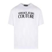 Iconisch Logo Katoenen Sweatshirt voor Heren Versace Jeans Couture , W...