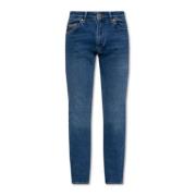 Slim-Fit Blauwe Heren Jeans - Maat 42 Versace Jeans Couture , Blue , H...