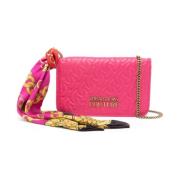 Fuchsia Portemonnees - Stijlvol en Trendy Versace Jeans Couture , Pink...