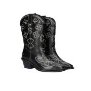 Western Style Cowboy Boots Fabienne Chapot , Black , Dames