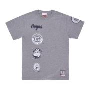 T-Shirts Mitchell & Ness , Gray , Heren