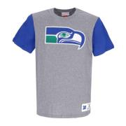 NFL Kleurblokkerend T-shirt Mitchell & Ness , Gray , Heren