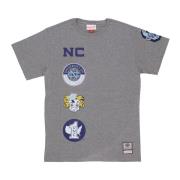 T-Shirts Mitchell & Ness , Gray , Heren