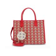 Clutches Valentino by Mario Valentino , Red , Dames