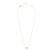 Ketting met logo Kate Spade , Yellow , Dames