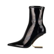 Zwarte Laarzen - Stijlvol Model Jeffrey Campbell , Black , Dames