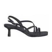 High Heel Sandals s.Oliver , Black , Dames