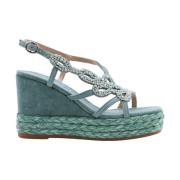 Stijlvolle Wedges in Woudenberg Design Alma EN Pena , Green , Dames