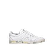 Bonnie Leren Sneakers Premiata , White , Dames