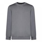 Donkergrijze Katoenen Sweatshirt Premiata , Gray , Heren