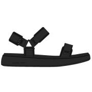 Stijlvolle Line Sandalen Woden , Black , Dames