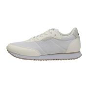 Signe Lichtgewicht Sneakers met Tijdloos Design Woden , White , Dames