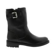 Sl14 Black - Womens Boot - Sheepskin Blackstone , Black , Dames