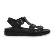 Flat Sandals Igi&Co , Black , Dames