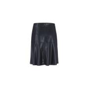 Elegante en Comfortabele Midnight Blue A-Shape Rok Marc Cain , Black ,...