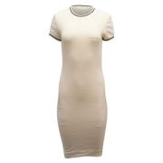 Shirred Rib -jurk James Perse , White , Dames