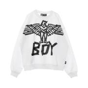 Tape adelaar zweet highlum sweatshirt BOY London , White , Heren
