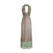 Maxi Jurk Etro , Green , Dames