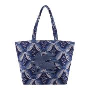 Tote Bags Etro , Blue , Dames