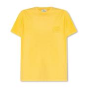 T-shirt met logo Etro , Yellow , Dames