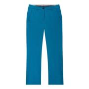 Stijlvolle Pantalon voor Vrouwen Luisa Cerano , Blue , Dames