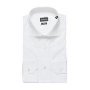 Klassieke 'Trofeo' Katoenen Overhemd Ermenegildo Zegna , White , Heren