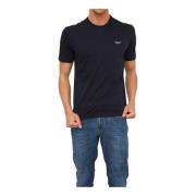 T-Shirt Ermenegildo Zegna , Blue , Heren