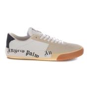 Leren Lage Sneakers Palm Angels , White , Heren